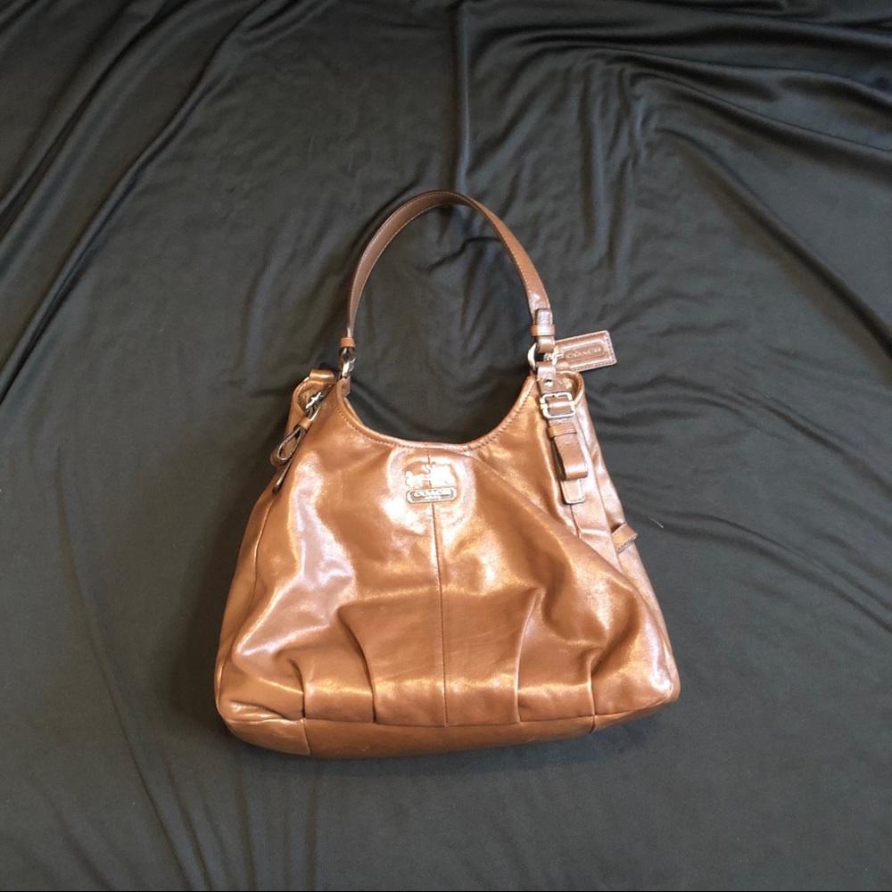 Pretty Brown Coach Hobo Bag